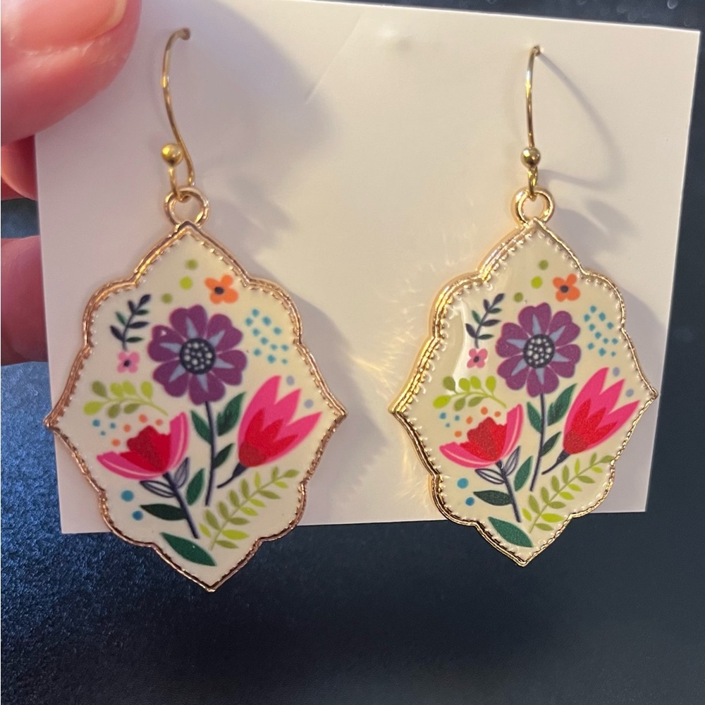 Spring Flower Earrings